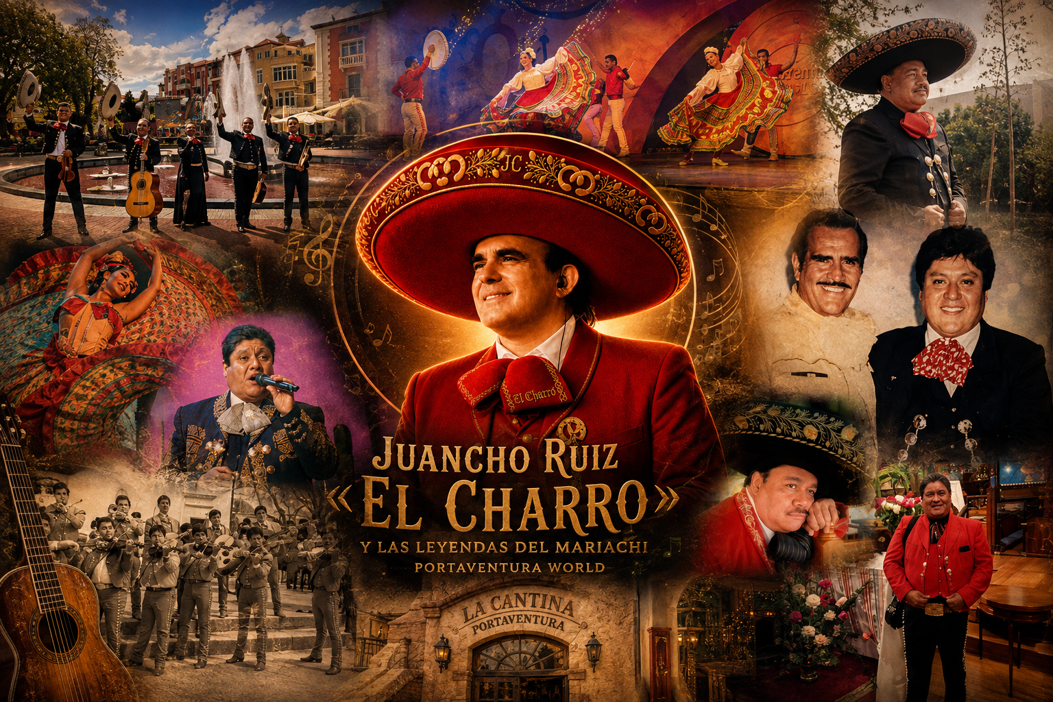 Juancho Ruiz El Charro y las leyendas del mariachi en PortAventura