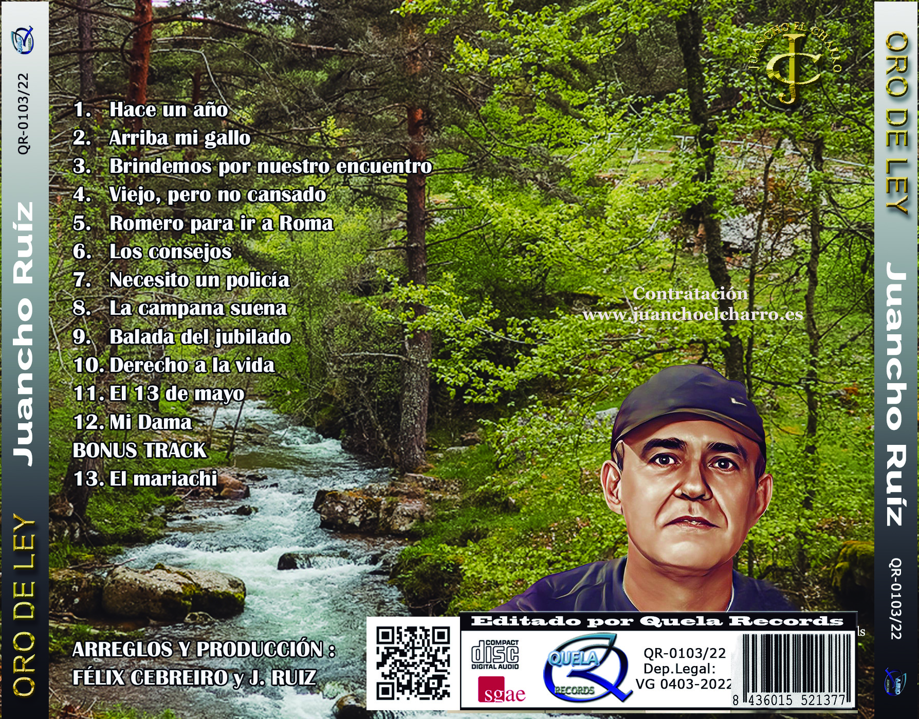 Presentación de «Oro de Ley» en Zarratón · Juancho Ruiz «El Charro»