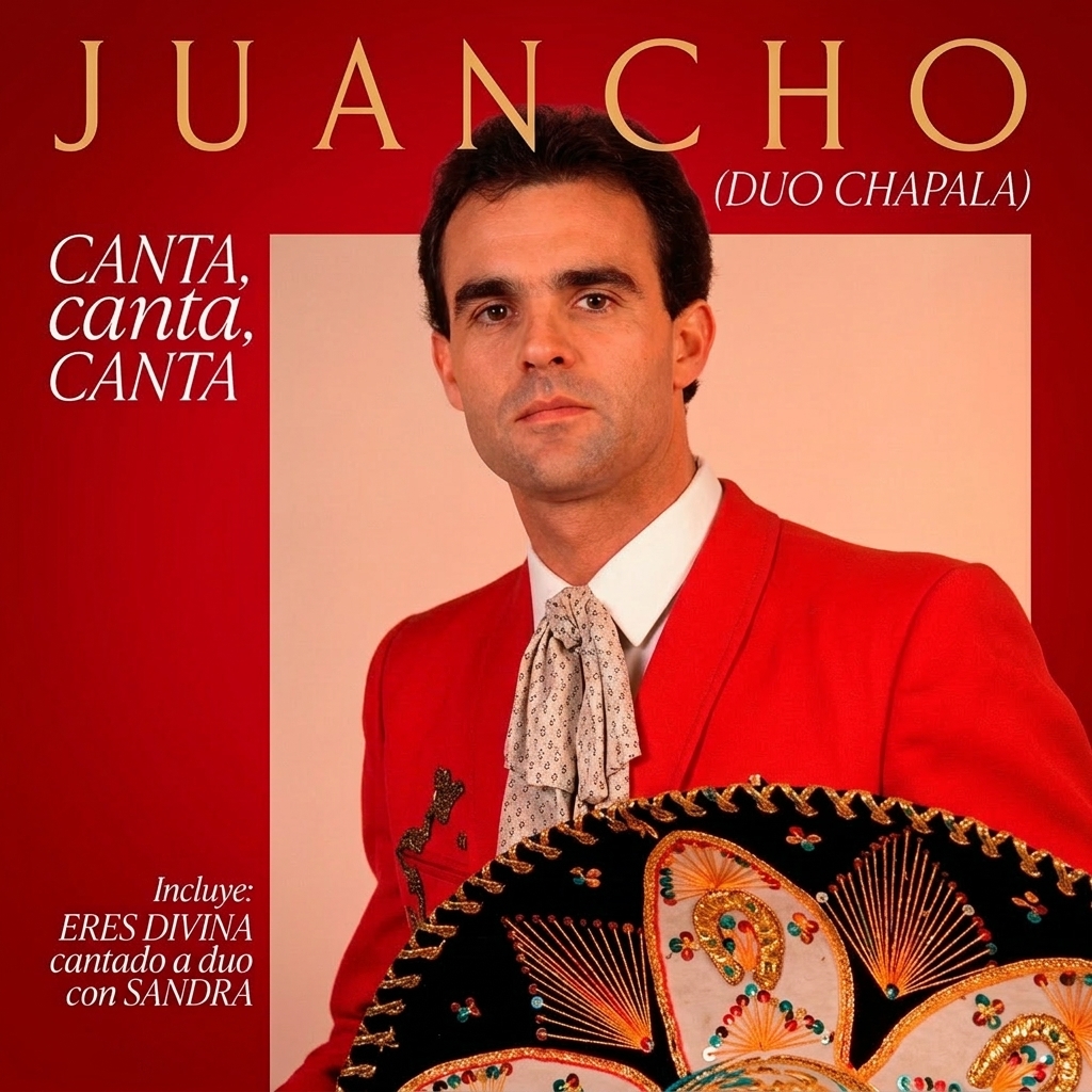 Portada del LP Canta, canta, canta de Juancho Ruiz El Charro