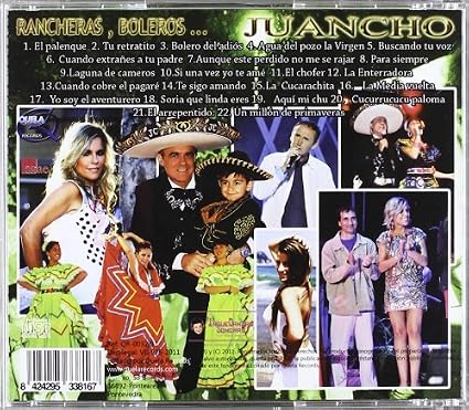 Contraportada del CD Abre o teu corazón