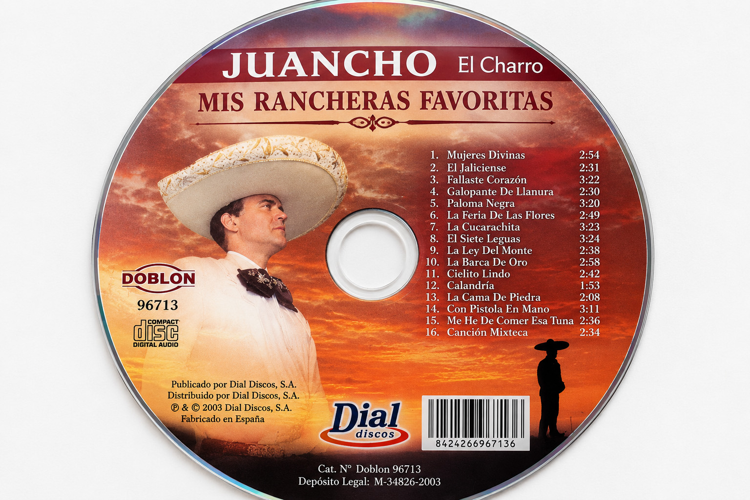 CD Mis Rancheras Favoritas